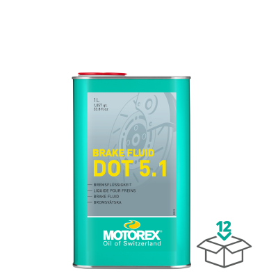 Brzdová kapalina MOTOREX BRAKE FLUID DOT 5.1 1L